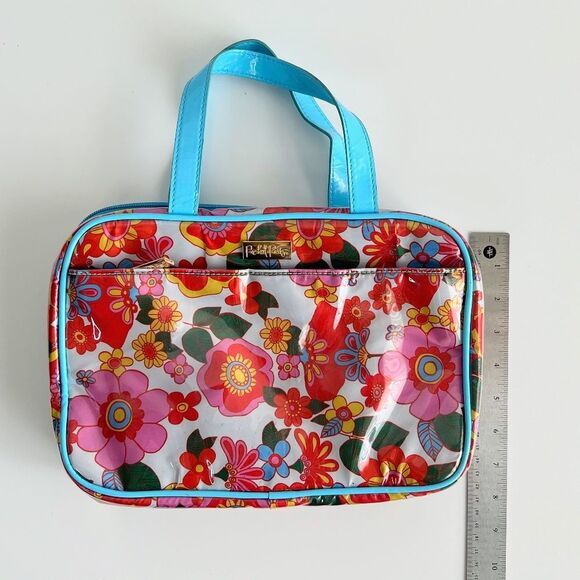 Packed Party Bag Makeup Travel Organizer Hanging Mod Floral Grandmacore - Picture 5 of 8